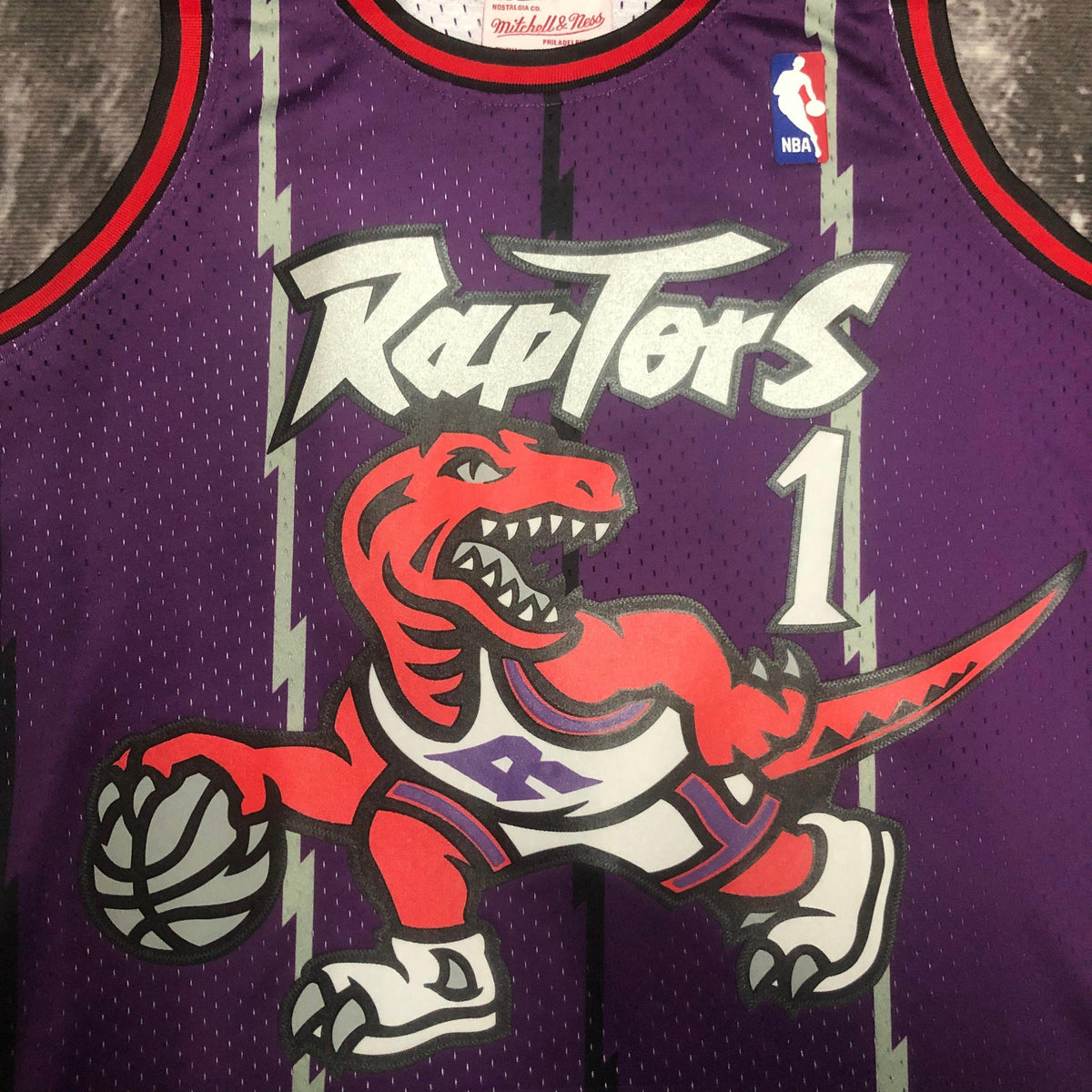 Jersey Swingman Toronto Raptors Mitchell & Ness Hardwood Classics 1998/99 Purple