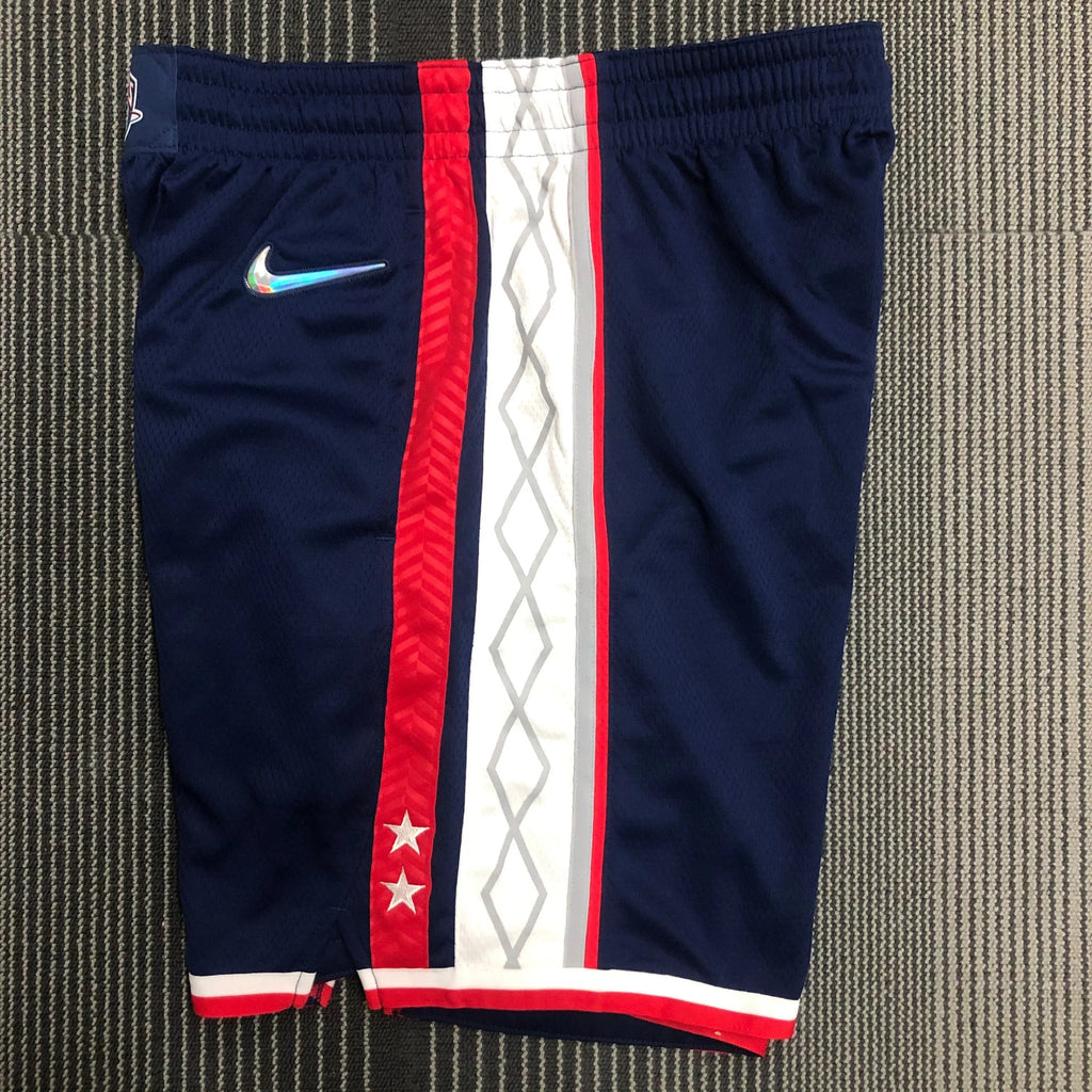 Shorts Brooklyn Nets City Edition Diamond 75th