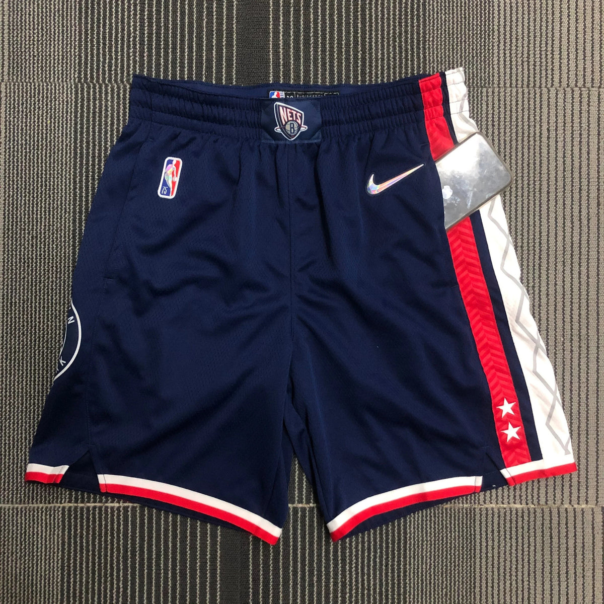 Shorts Brooklyn Nets City Edition Diamond 75th