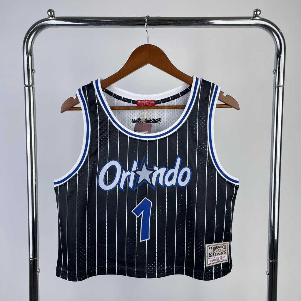 Jersey Cropped Hardaway Orlando Magic Mitchell & Ness Hardwood Classics