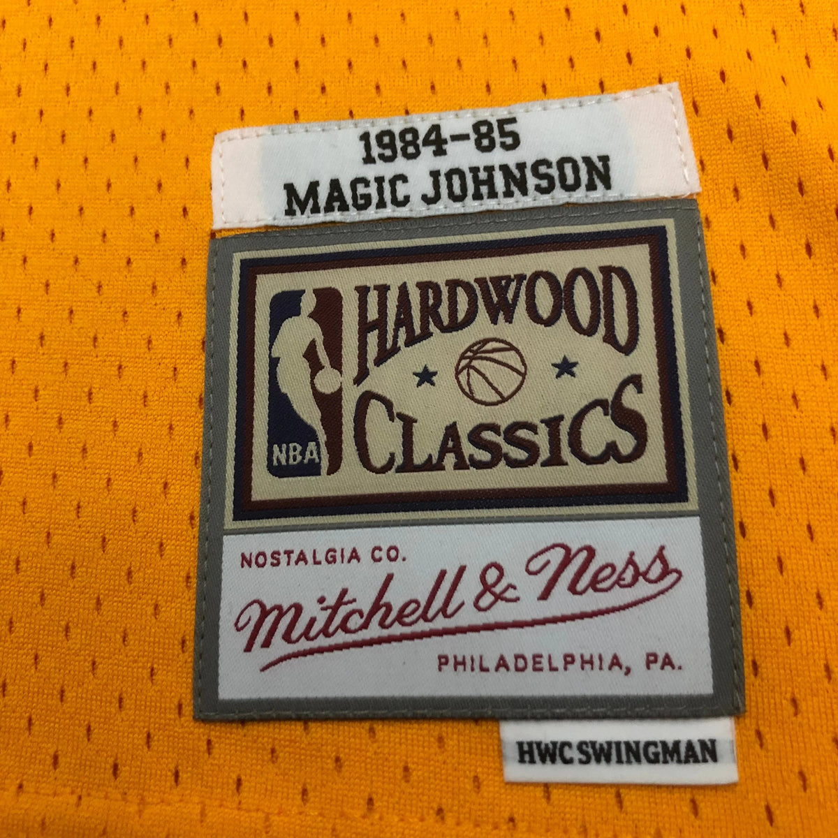 Jersey Swingman Los Angeles Lakers Mitchell & Ness Hardwood Classics 1984/85