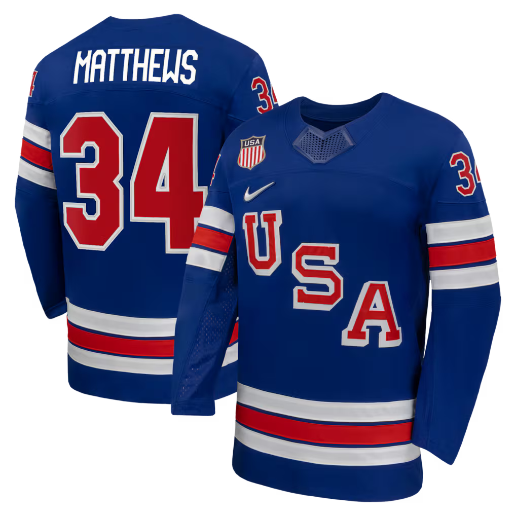 Jersey USA Olympics de Winter 2026 Blue