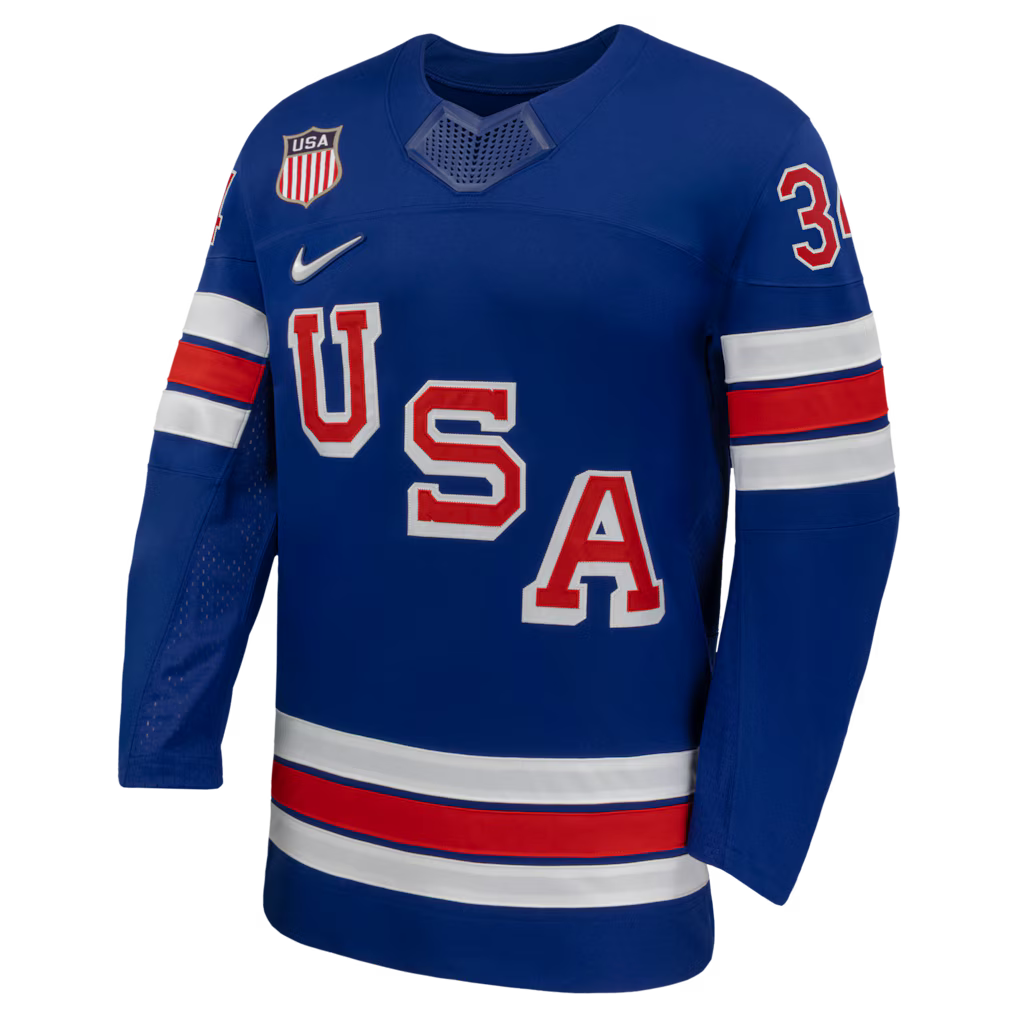 Jersey USA Olympics de Winter 2026 Blue