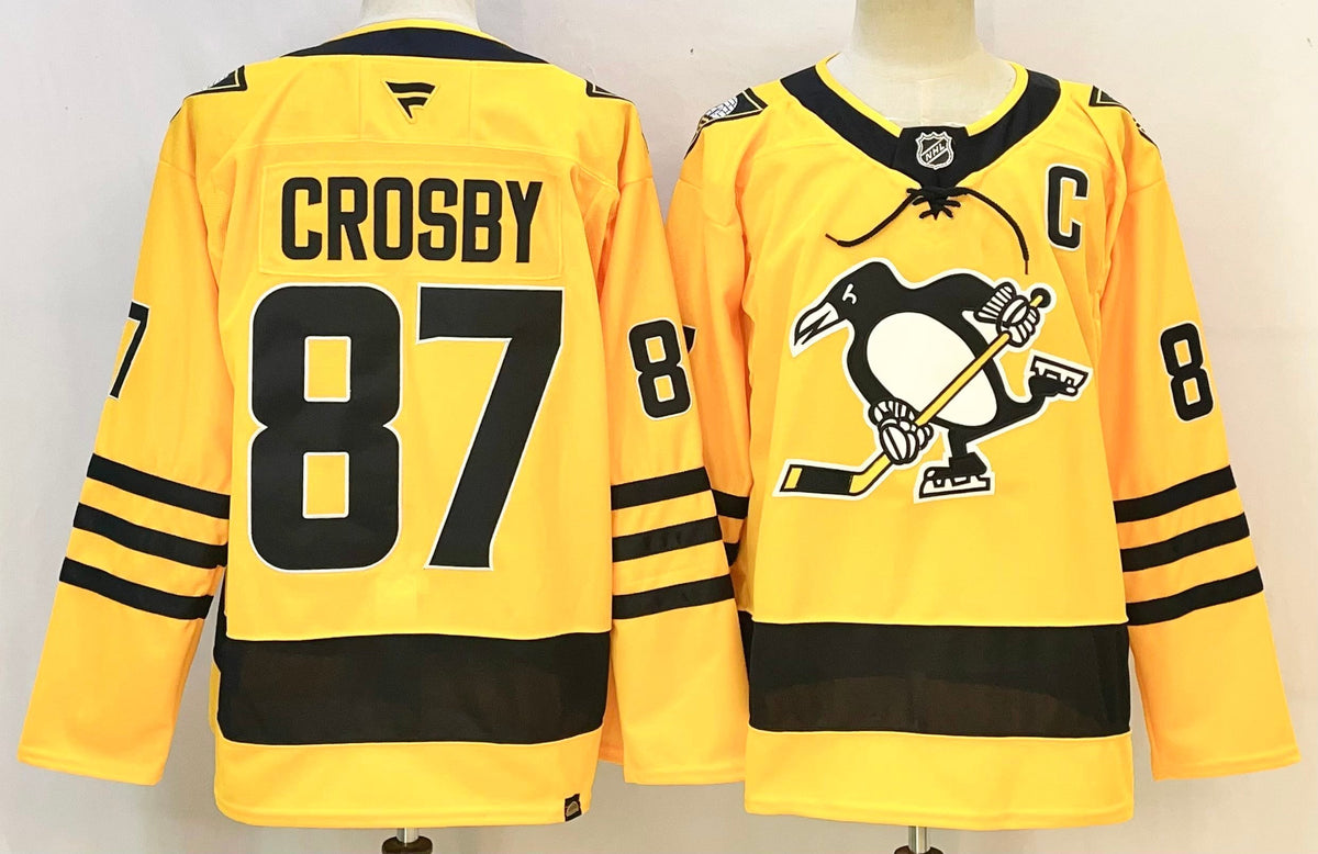 NHL Pittsburgh Penguins Jersey Yellow