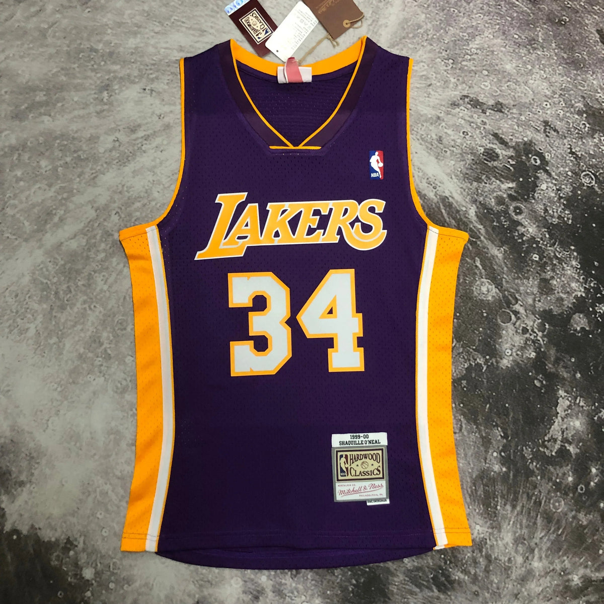 Jersey Swingman Los Angeles Lakers Mitchell & Ness Purple Hardwood Classics 1999/00