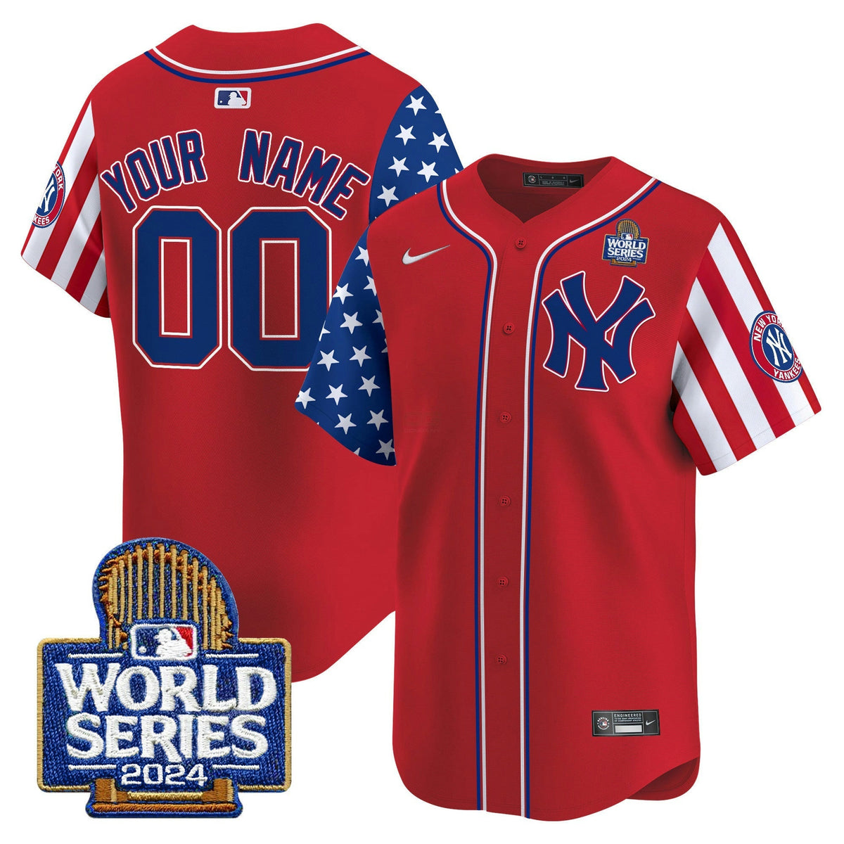 MLB New York Yankees American Style 2024 World Series Vapor Premier Limited Jersey V2