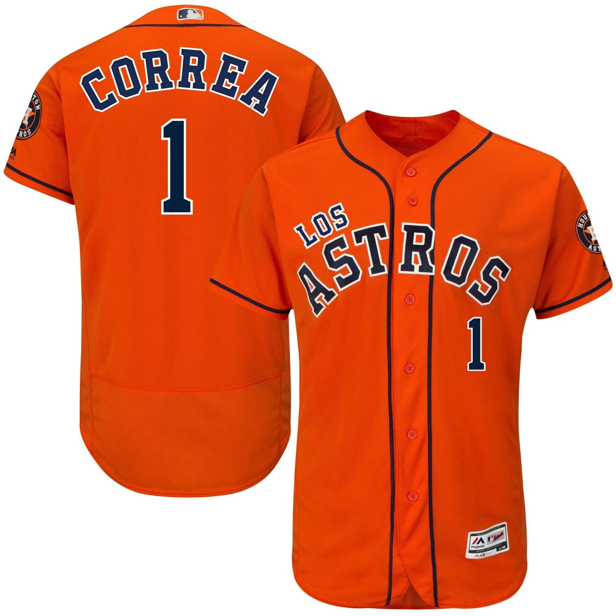 MLB Carlos Correa Los Orange Jersey - Orange