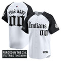 MLB Cleveland Indians ‘Gothic Iron Edition’ Vapor Premier Limited Jersey V2