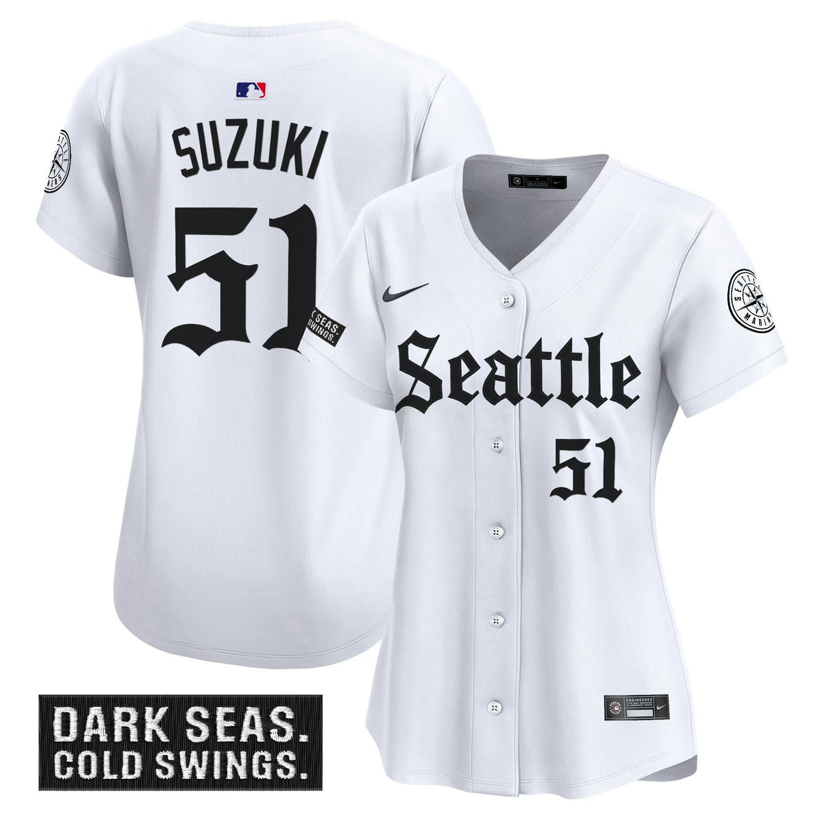MLB Seattle Mariners ‘Deep Sea Gothic Edition’ Limited Jersey