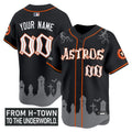 MLB Houston ‘Halloween Shadows Edition’ Vapor Premier Limited Jersey – Stitched