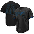 MLB Los Angeles Black Royal Blue Jersey - Black