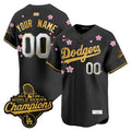 MLB Los Angeles “Tokyo Series x Gold Collection” Vapor Premier Limited Jersey