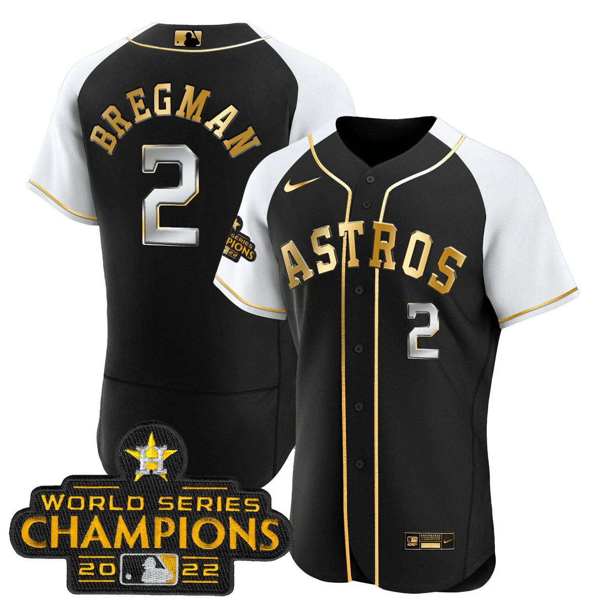 MLB Men’s 2023 Gold Flex Base Collection Jersey