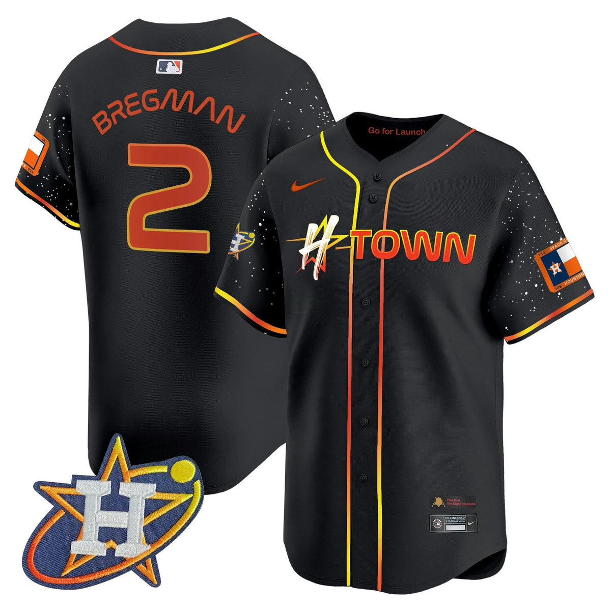 MLB Men’s 2024 Space City H-Town Vapor Premier Limited Jersey