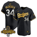 MLB Men’s 2024 World Series Champions Gold Trim Vapor Premier Limited Jersey