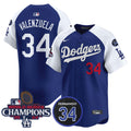 MLB Men’s 2024 World Series Champions Patch Vapor Premier Limited Jersey V2