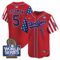 MLB Los Angeles Dodgers Men’s American Style 2024 World Series Vapor Premier Limited Jersey V2