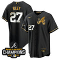 MLB Men’s Atlanta Champions City Connect Gold Cool Base Jersey