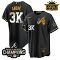 MLB Men’s Atlanta Outkast Gold The A Cool Base Jersey