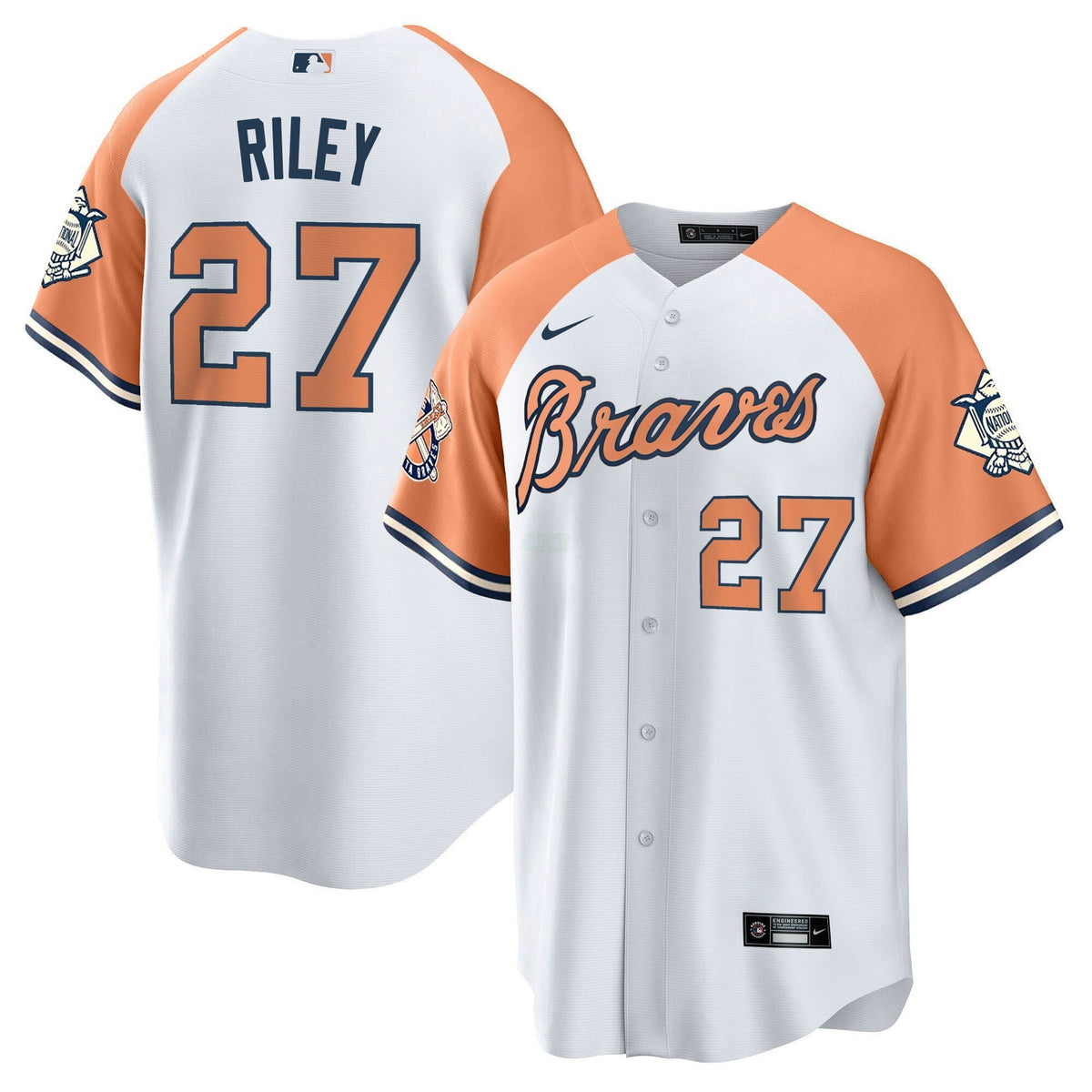 MLB Men’s Atlanta Peaches n’ Creme Jersey
