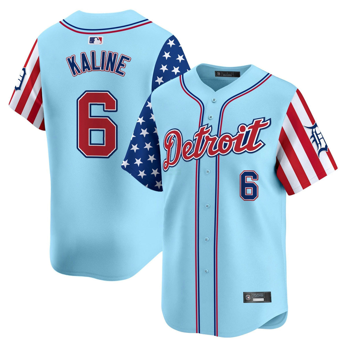 MLB Men’s Detroit 2025 Independence Day Vapor Premier Limited Jersey