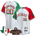 MLB Mexico Texas Map Cool Base Jersey