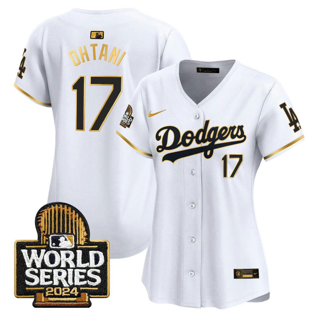 MLB Women’s 2024 World Series Gold Trim Vapor Premier Limited Jersey