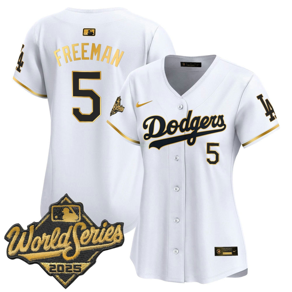 MLB Women’s 2025 World Series Gold Trim Vapor Premier Limited Jersey
