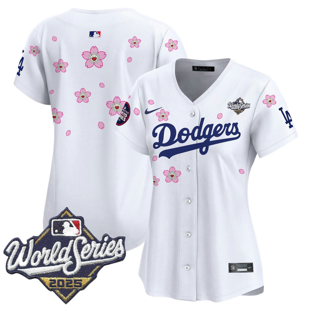 MLB Women’s 2025 World Series x Tokyo Series Vapor Premier Limited Jersey V2 – Stitched