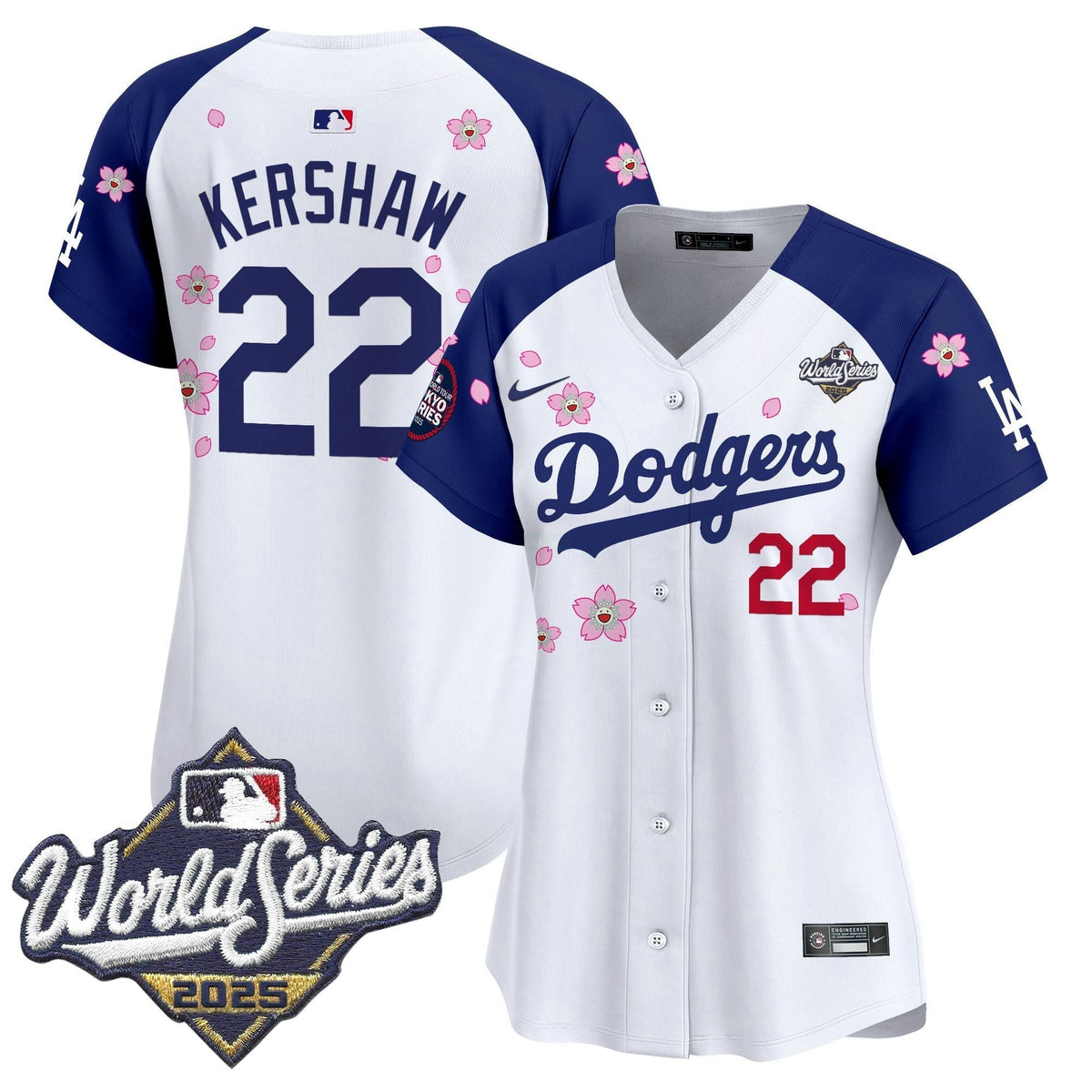 MLB Women’s 2025 World Series x Tokyo Series Vapor Premier Limited Jersey V2 – Stitched