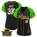 MLB Women’s Atlanta Atliens Gold Alternate Jersey