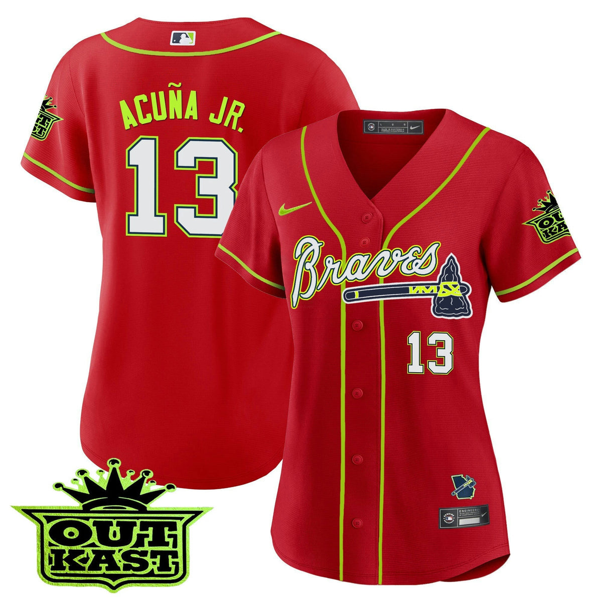 MLB Women’s Atlanta Outkast Jersey V2