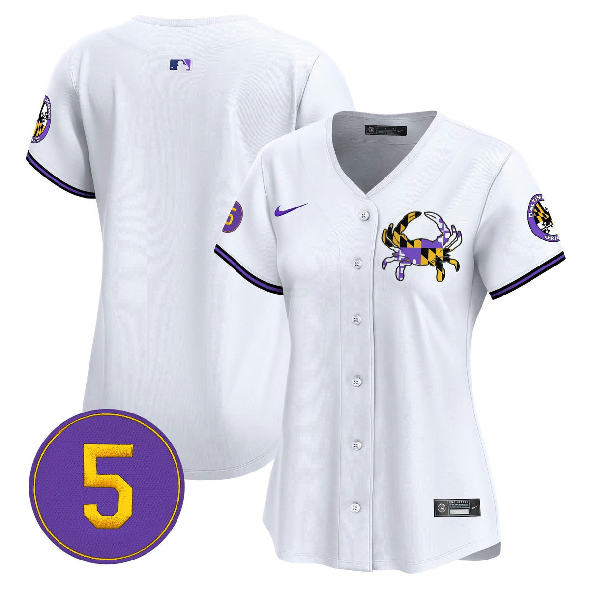 MLB Women’s Baltimore Purple Vapor Premier Limited Jersey