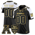 NCAA Memphis Tigers 2024 Gold Vapor Limited Jersey - Custom