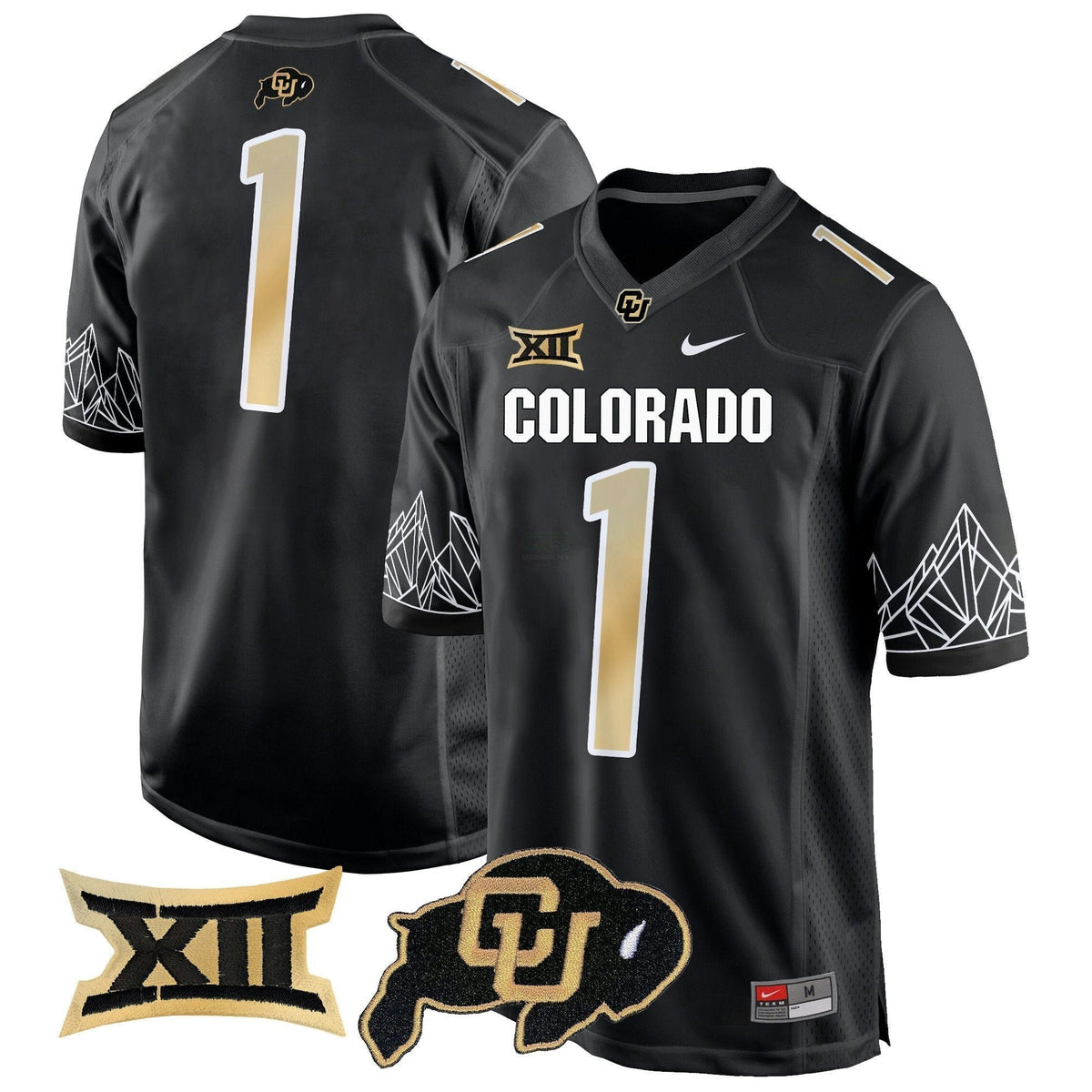 NCAA Big 12 XII Patch Game Jersey