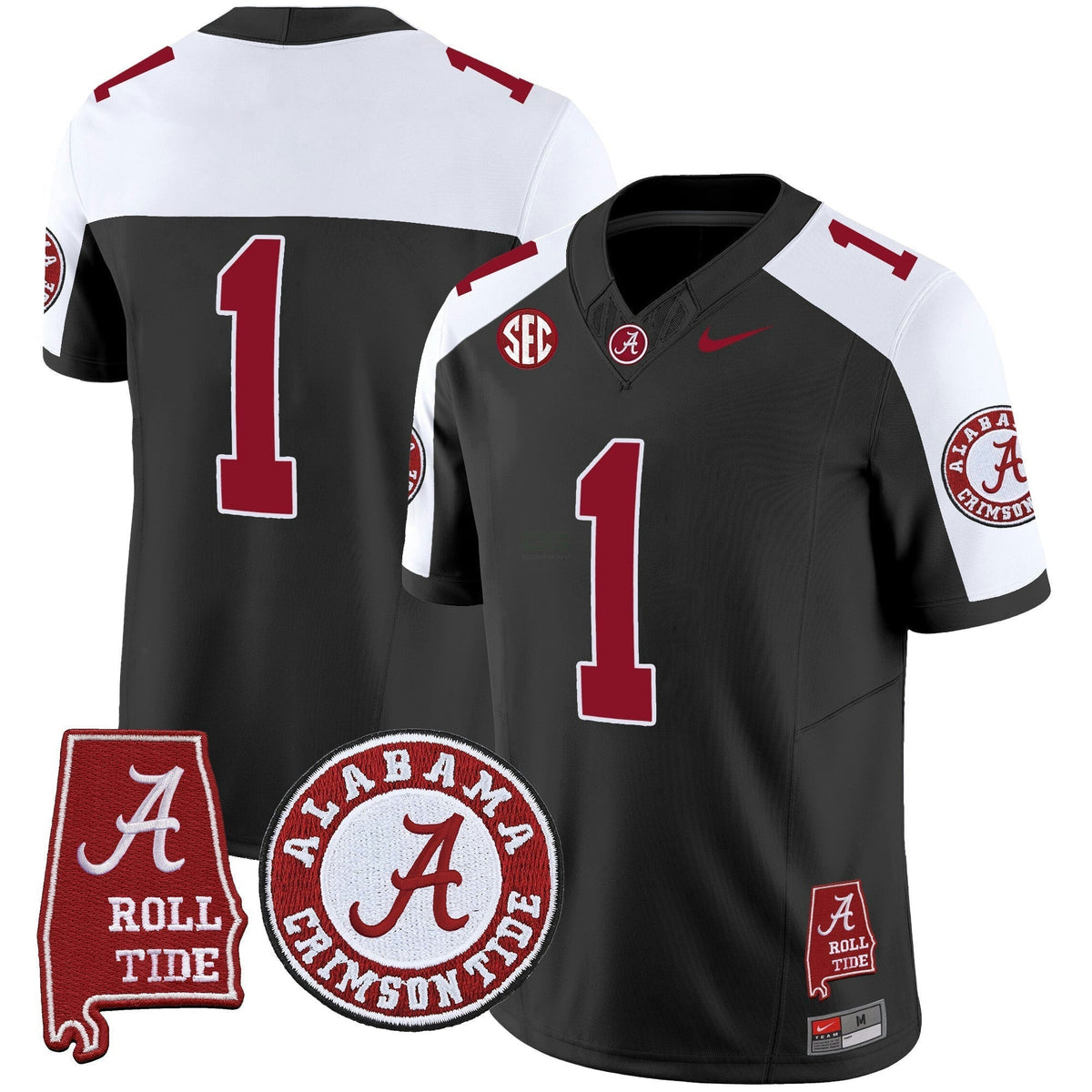 NCAA Vapor Limited Jersey V4 - Alabama Map