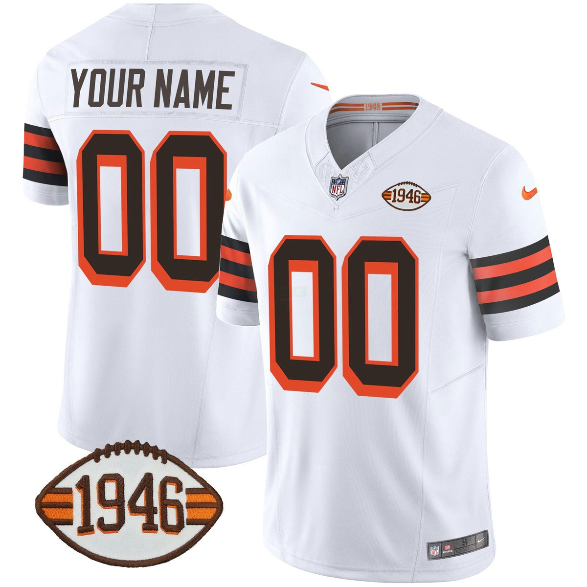 NFL 1946 75th Anniversary Patch Jersey