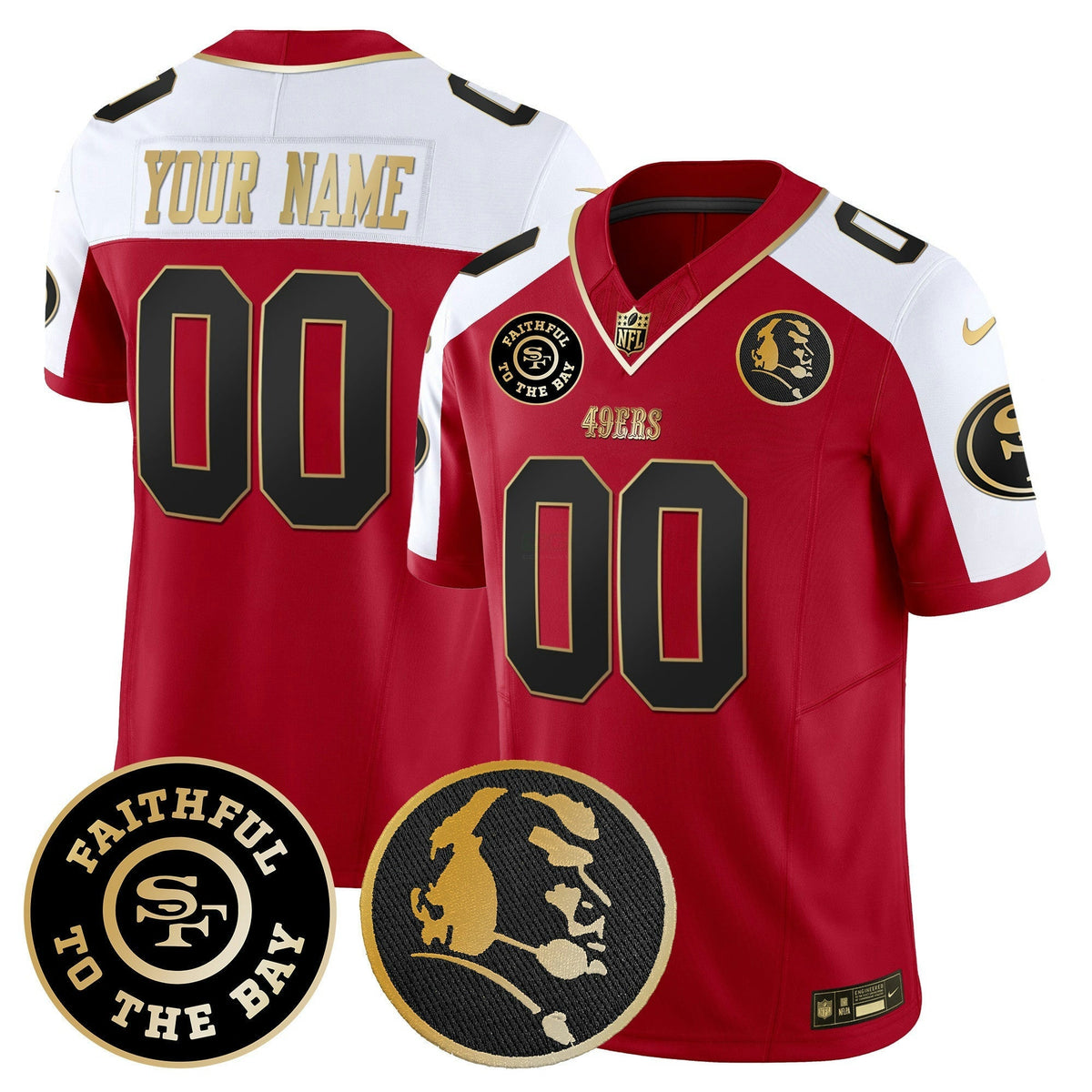 NFL Faithful & John Madden Patch Vapor Jersey