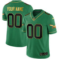 NFL Kelly Green Gold Jersey