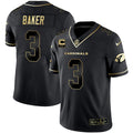 NFL Men’s Arizona Black Gold & White Gold Vapor Limited Jersey