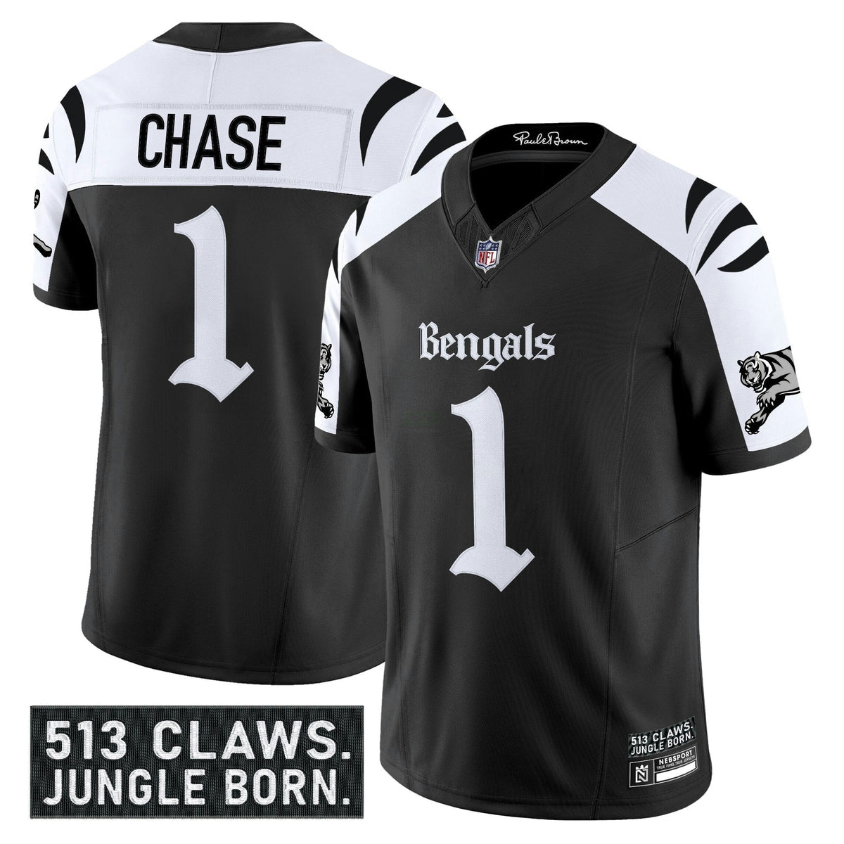 NFL Men’s Cincinnati ‘Gothic Jungle Shadows Edition’ Vapor Limited Jersey
