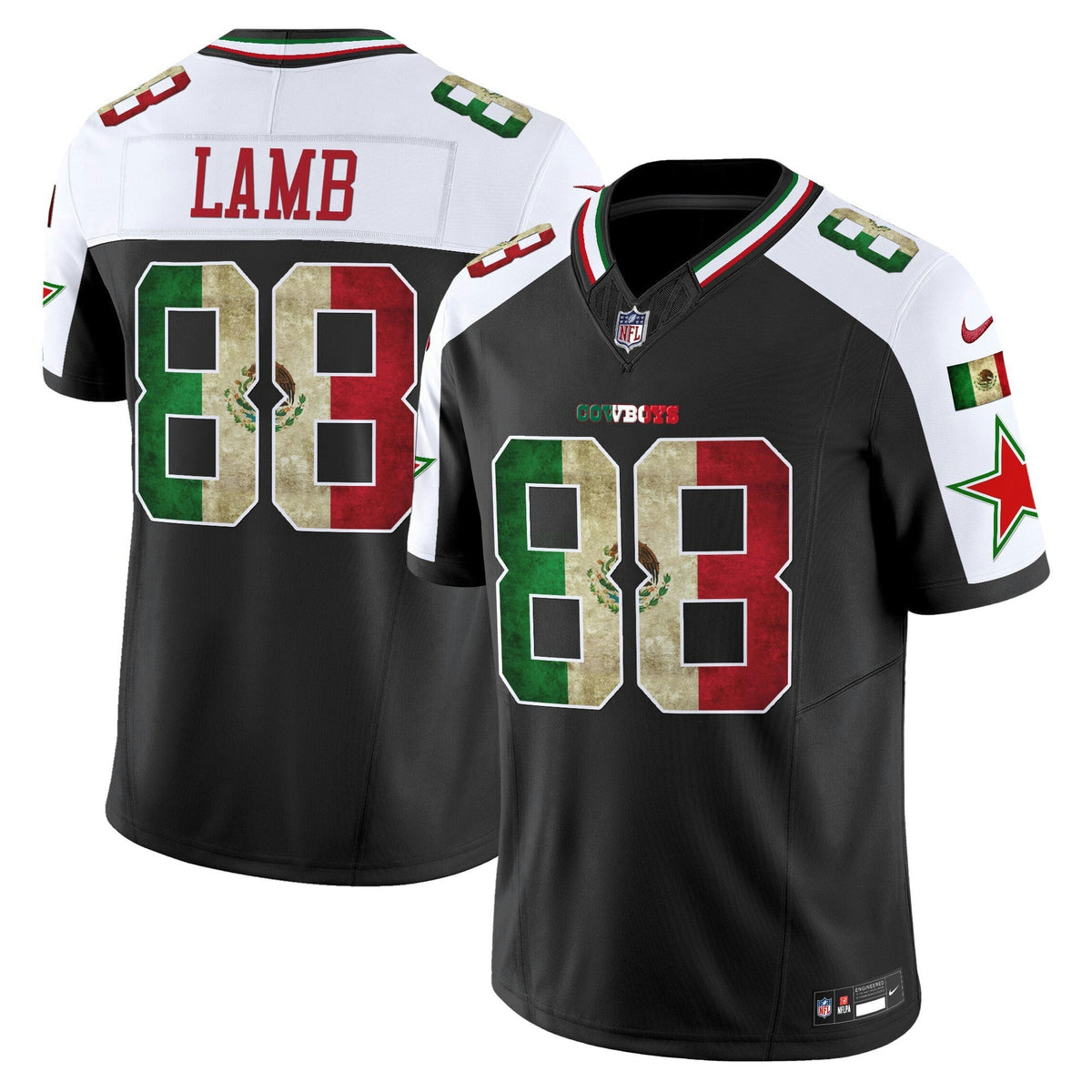 NFL Men’s Dallas Mexico Vapor Limited Jersey V3