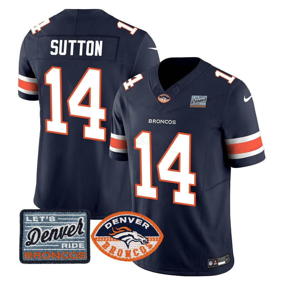NFL Men’s Denver Logo Patch Limited Jersey