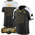 NFL Men’s Detroit 2023 NFC North Champions Patch Gold Vapor Jersey V2