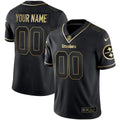 Jersey NFL Men’s Gold and Split Custom Name and Number