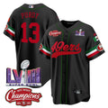 NFL Men’s Mexico NFC West Champions & Super Bowl LVIII Patch Jersey