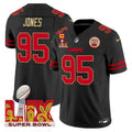 NFL Men’s Super Bowl LIX Patch Gold Trim Vapor Limited Jersey