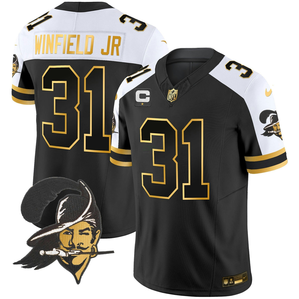 NFL Men’s Throwback Gold Vapor Limited Jersey