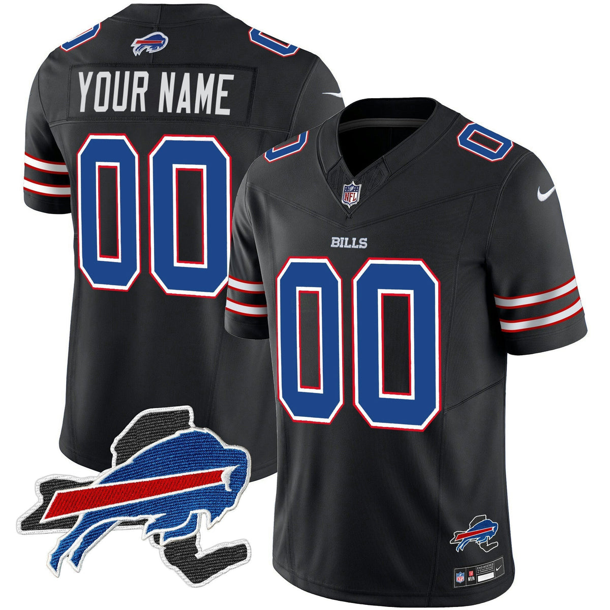 NFL New York Patch Vapor Limited Jersey