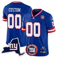 NFL New York State & Logo Patch Limited Jersey